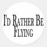 Rather Be Flying Stickers