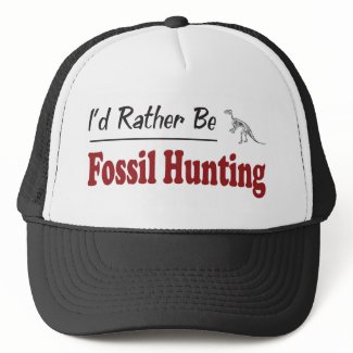 Rather Be Fossil Hunting hat