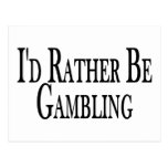 Rather Be Gambling postcards