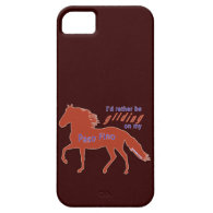Rather Be Gliding Paso Fino iPhone 5 Case