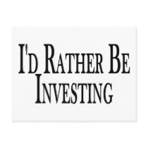 Rather Be Investing postcards by goldnsun Rather Be Investing postcards