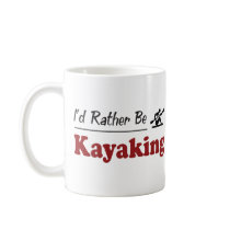 Rather Be Kayaking mugs
