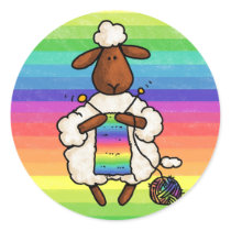 rather be knitting stickers by cfkaatje rather be knitting stickers