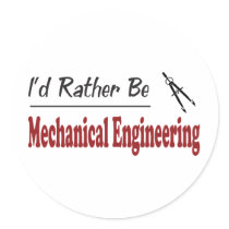 Rather Be Mechanical Engineering stickers by busybees Rather Be Mechanical Engineering stickers