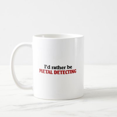 Rather be Metal Detecting Mug