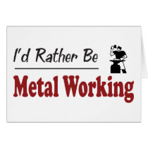 Rather Be Metal Working cards by busybees Rather Be Metal Working cards