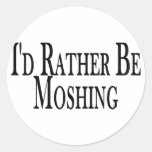 Rather Be Moshing Sticker