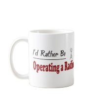 Rather Be Operating a Radio Coffee Mug