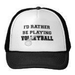 Rather Be Playing Volleyball Mesh Hats