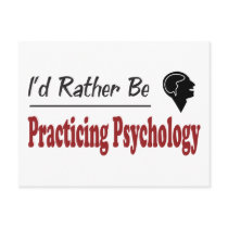 Rather Be Practicing Psychology postcards by busybees Rather Be Practicing Psychology postcards
