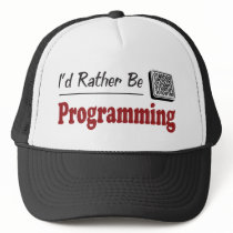 Rather Be Programming hats