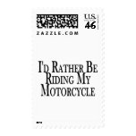 Rather Be Riding My Motorcycle Stamps