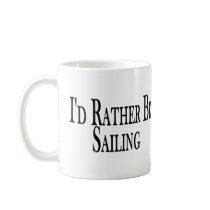 Rather Be Sailing mugs
