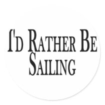 Rather Be Sailing stickers