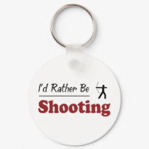 Rather Be Shooting keychains