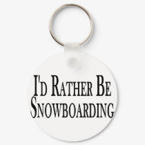 Rather Be Snowboarding keychains by goldnsun Rather Be Snowboarding keychains