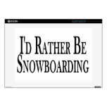 Rather Be Snowboarding Skins For 15" Laptops