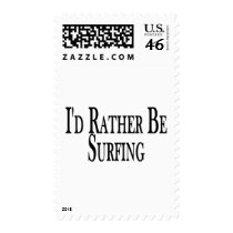 Rather Be Surfing postage