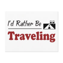 Rather Be Traveling postcards