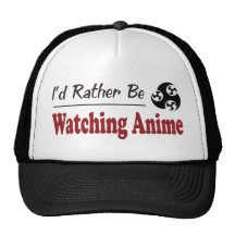 Rather Be Watching Anime Mesh Hat
