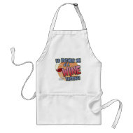 Rather Be Wine Tasting Apron apron