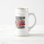Rather Be Wine Tasting Stein Mugs