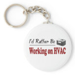 Rather Be Working on HVAC keychains