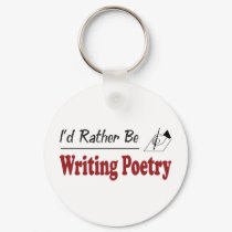 Rather Be Writing Poetry keychains by busybees Rather Be Writing Poetry keychains