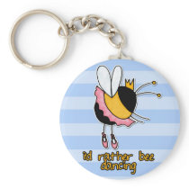 rather bee dancing keychains
