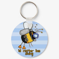 rather bee diving keychains by cfkaatje rather bee diving keychains