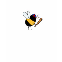 rather bee hitting homeruns - no text t-shirts