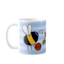 rather bee shooting hoops mugs