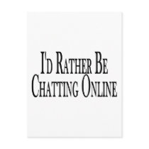 Rather Chat Online postcards