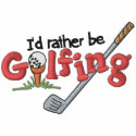 Rather Golf embroidered shirts by Embroidery4U Rather Golf embroidered shirts