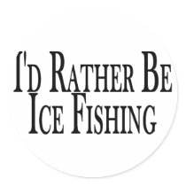 Rather Ice Fish stickers by goldnsun Rather Ice Fish stickers