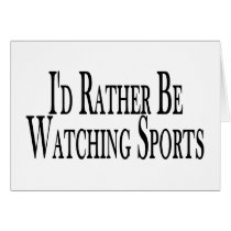 Rather Watch Sports cards by goldnsun Rather Watch Sports cards