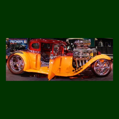 Ratical Rod - Side Panorama Posters by cunningba
