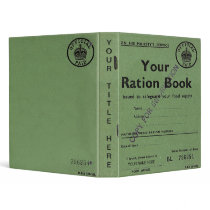 ration book binder