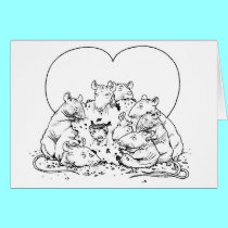 Rats & Hearts cards by Drusilla Rats & Hearts cards