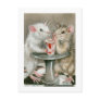 Rats on a Date Postcard