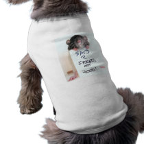 Rats R Friends Not Food 2 Dog Tee
