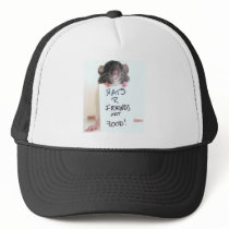 Rats R Friends Not Food 2 Hats