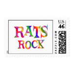 Rats Rock Stamp