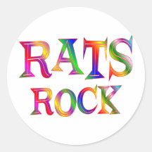 Rats Rock Sticker