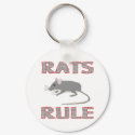 RATS RULE keychains by AllPetsStore RATS RULE keychains