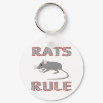 RATS RULE keychains by AllPetsStore RATS RULE keychains