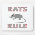 RATS RULE mousepads by AllPetsStore RATS RULE mousepads