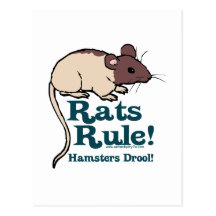 Rats Rule! Postcards