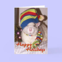 Rattie Holiday Card cards