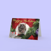 Rattie Holiday Card cards